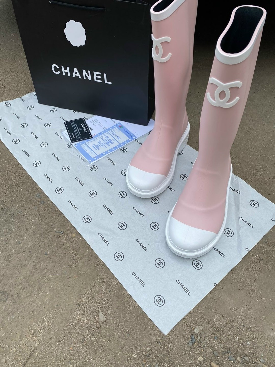 резиновые сапоги chanel,сапоги chanel,резиновые сапоги,резиновые сапоги шанель,женские резиновые сапоги