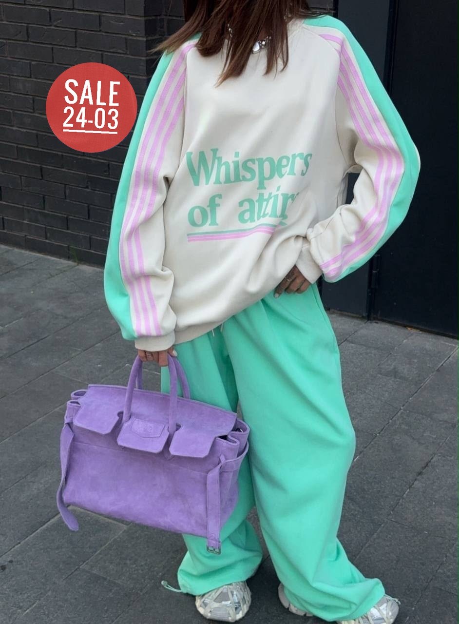 костюм спортивный оверсайз,свитшот attire свободного кроя,женский спортивный костюм на флисе,спортивный костюм женский оверсайз,костюм состоит из свитшота и штанов, цвет розовый