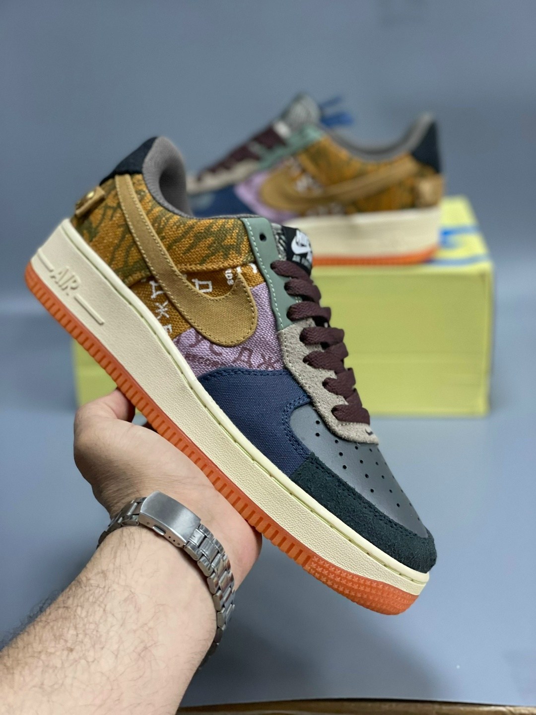 nike air force 1 low travis scott cactus jack,nike air force 1 travis scott,nike air force 1 low cactus jack x travis scott,кросcовки nike air force 1,travis scott x nike air force 1 low