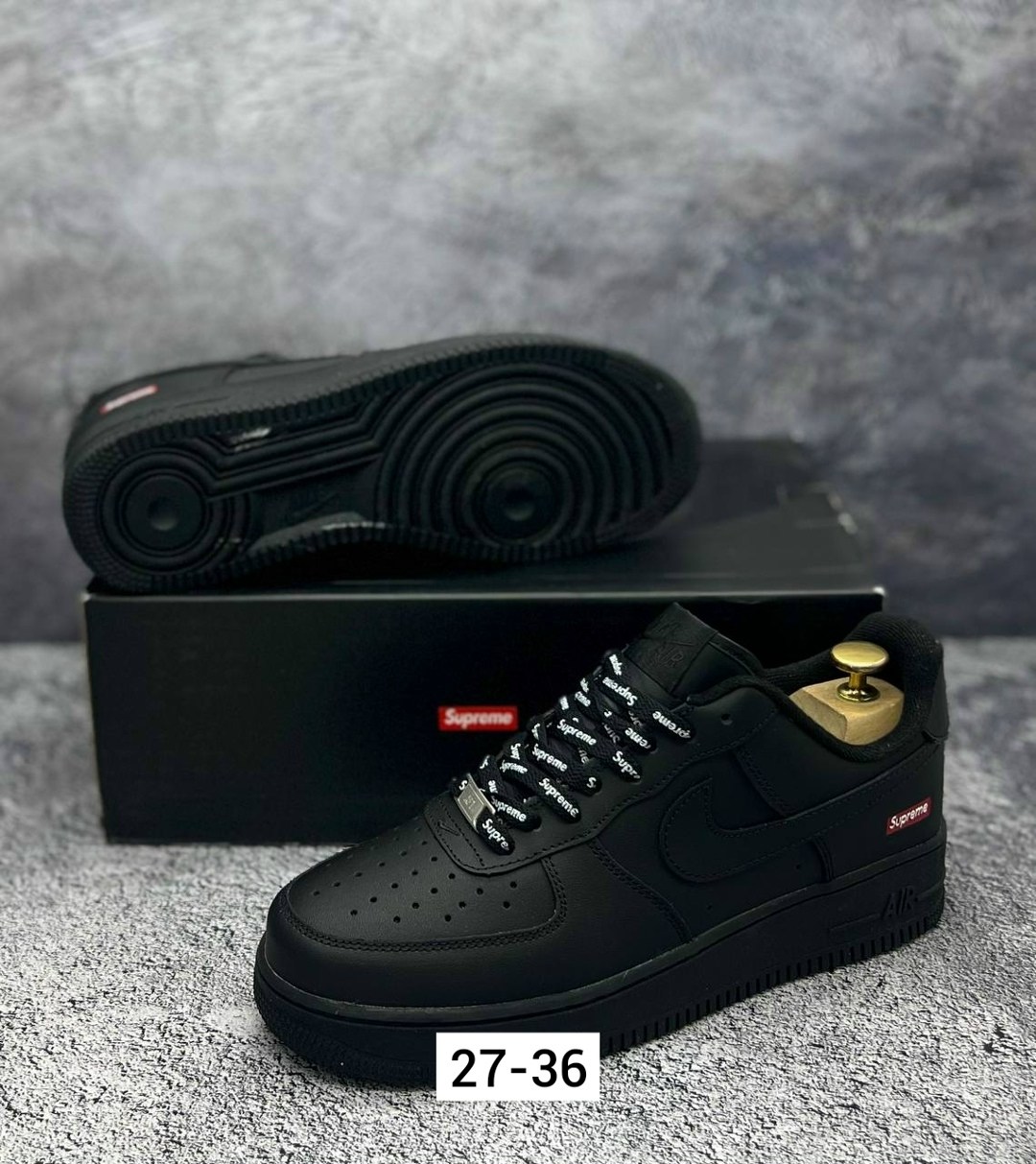 nike air force 1 low & supreme black,кроссовки nike air force 1 supreme,кросcовки nike air force 1,nike air force 1 low black,nike air force 1 supreme
