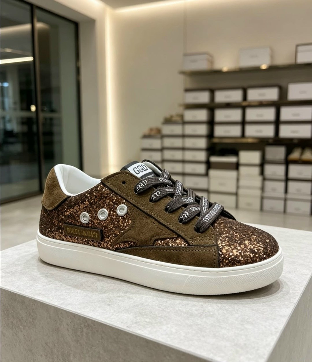 кеды golden goose,кроссовки golden goose,,кроссовки golden goose с пайетками на платформе,голден гус кеды черные