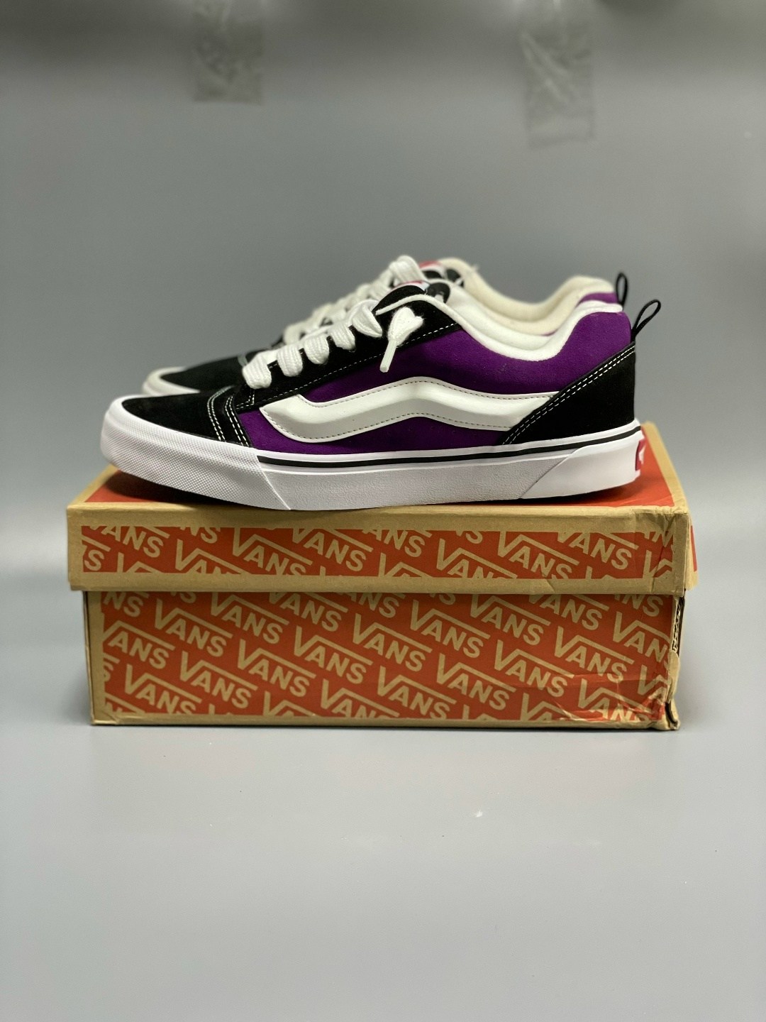 vans knu skool purple,кроссовки,кеды vans,кроссовки vans,кеды vans knu skool black purple
