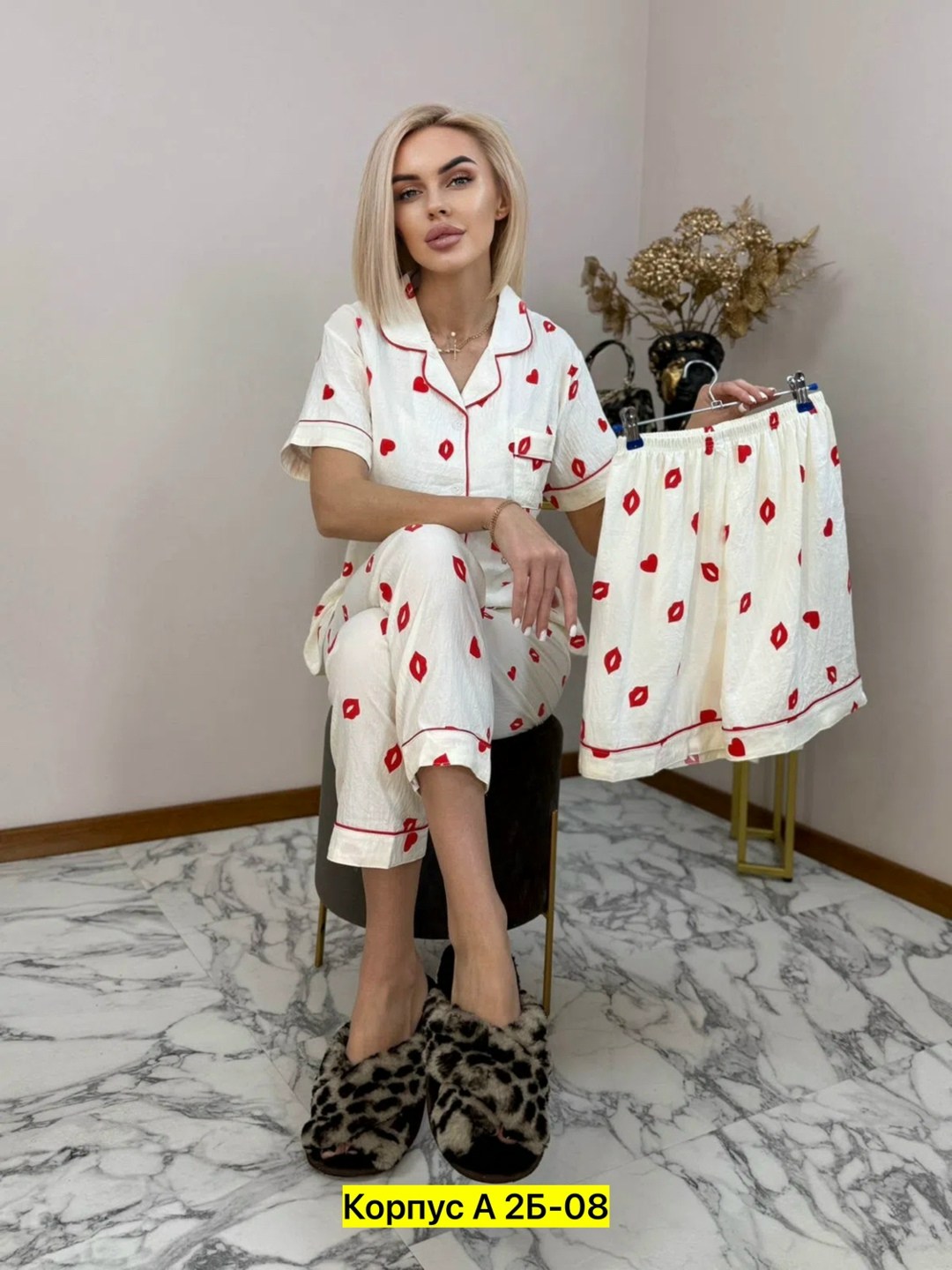 пижама женская,пижама женская с брюками m,l,xl,xxl,с сердечками,пижама,пижама женская хлопок,пижама домашний костюм