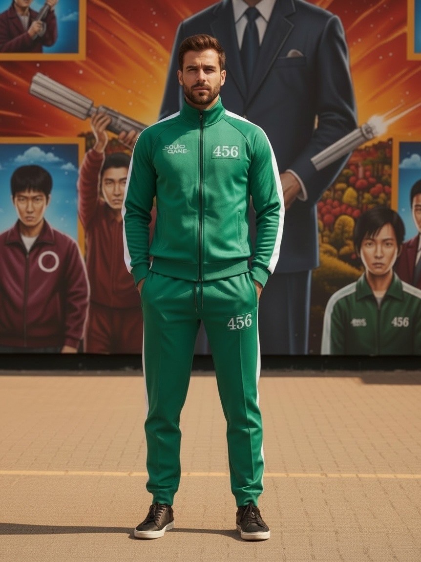 костюм спортивный,мужской спортивный костюм,мужская мода,костюм мужской,зеленый спортивный костюм