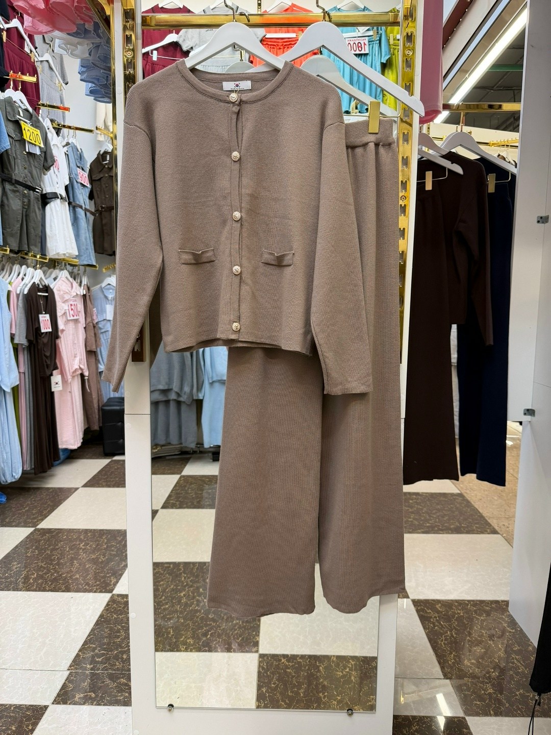 трикотажные костюмы,костюм двойка вязаный теплый кардиган с брюками top wear цвет молочный белый,костюм женский вязаный,костюм женский ,стильные костюмы