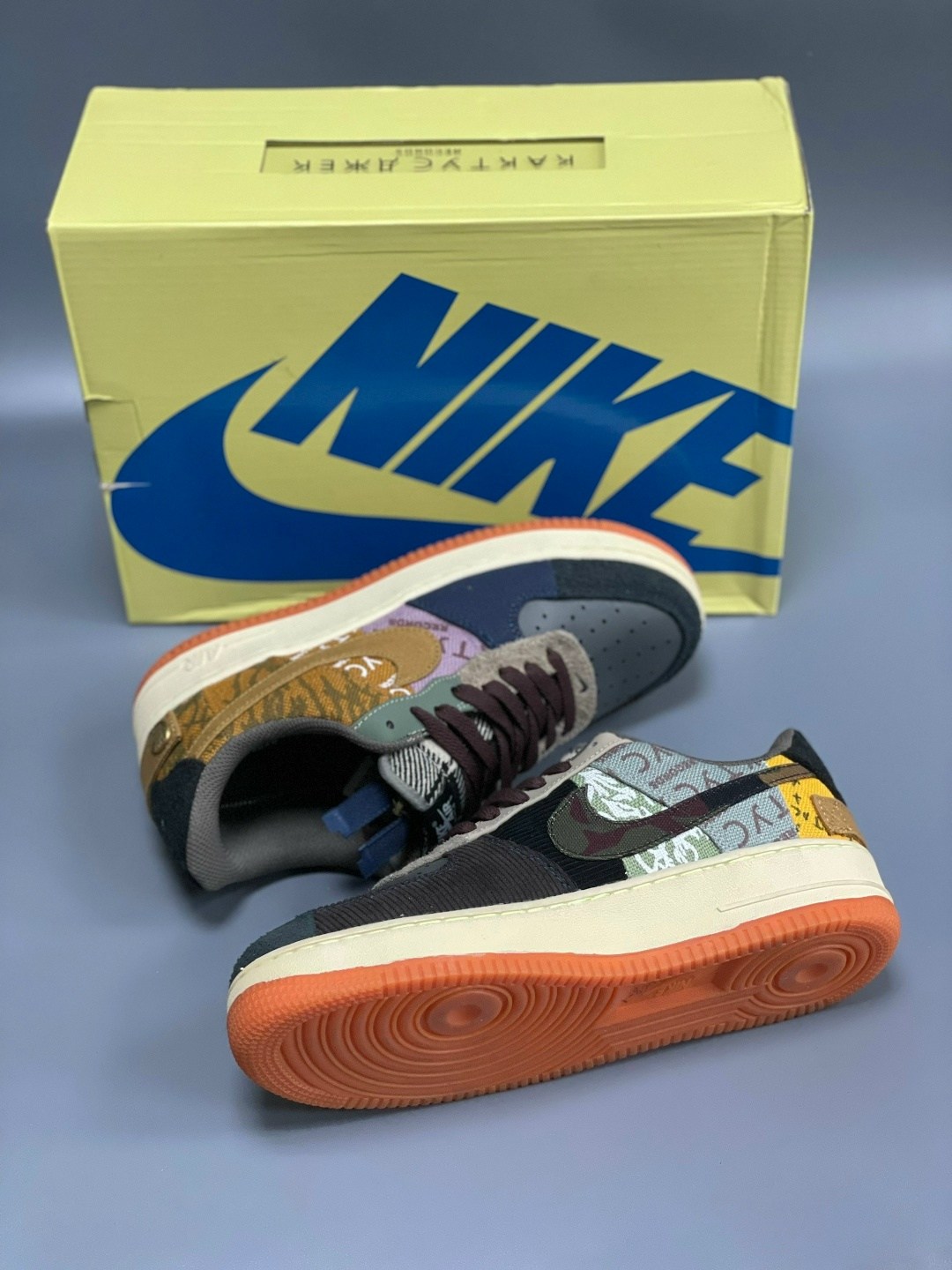nike air force 1 low travis scott cactus jack,nike air force 1 travis scott,nike air force 1 low cactus jack x travis scott,кросcовки nike air force 1,travis scott x nike air force 1 low