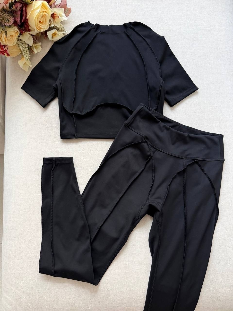 женский спортивный топ,рашгард женский bona fide mini rash "black",одежда для фитнеса,топ спортивная,топ для спорта