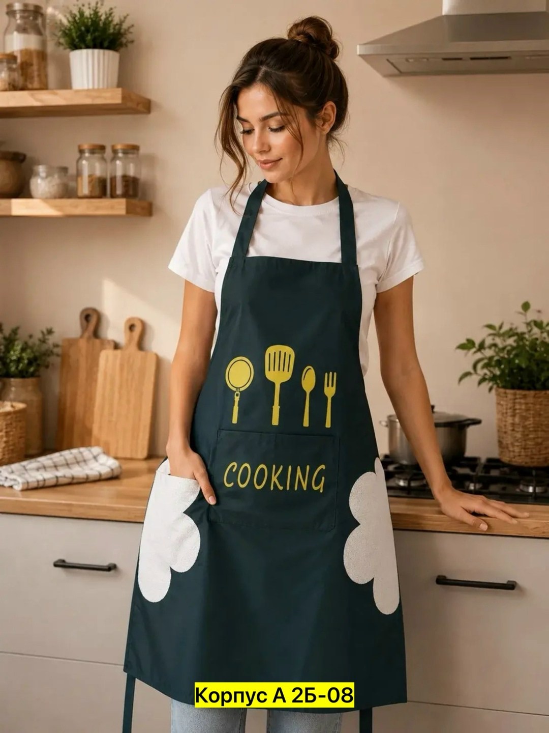 фартуки кухонные,фартук,фартук женский,фартук с принтом,фартуки комплект