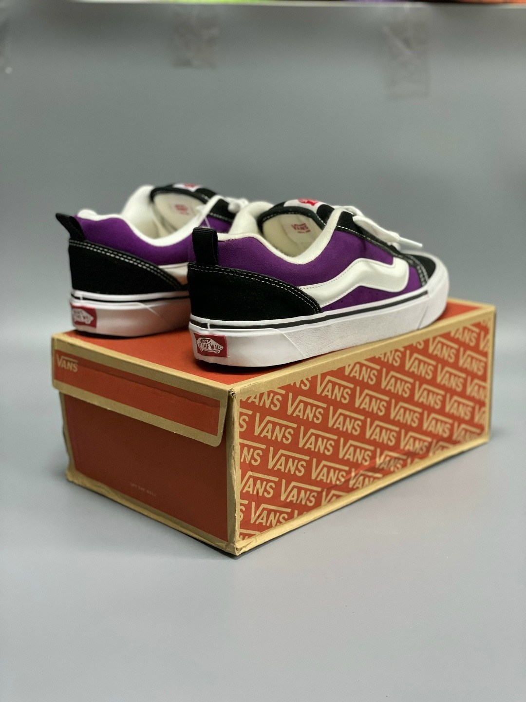 vans knu skool purple,кроссовки,кеды vans,кроссовки vans,кеды vans knu skool black purple