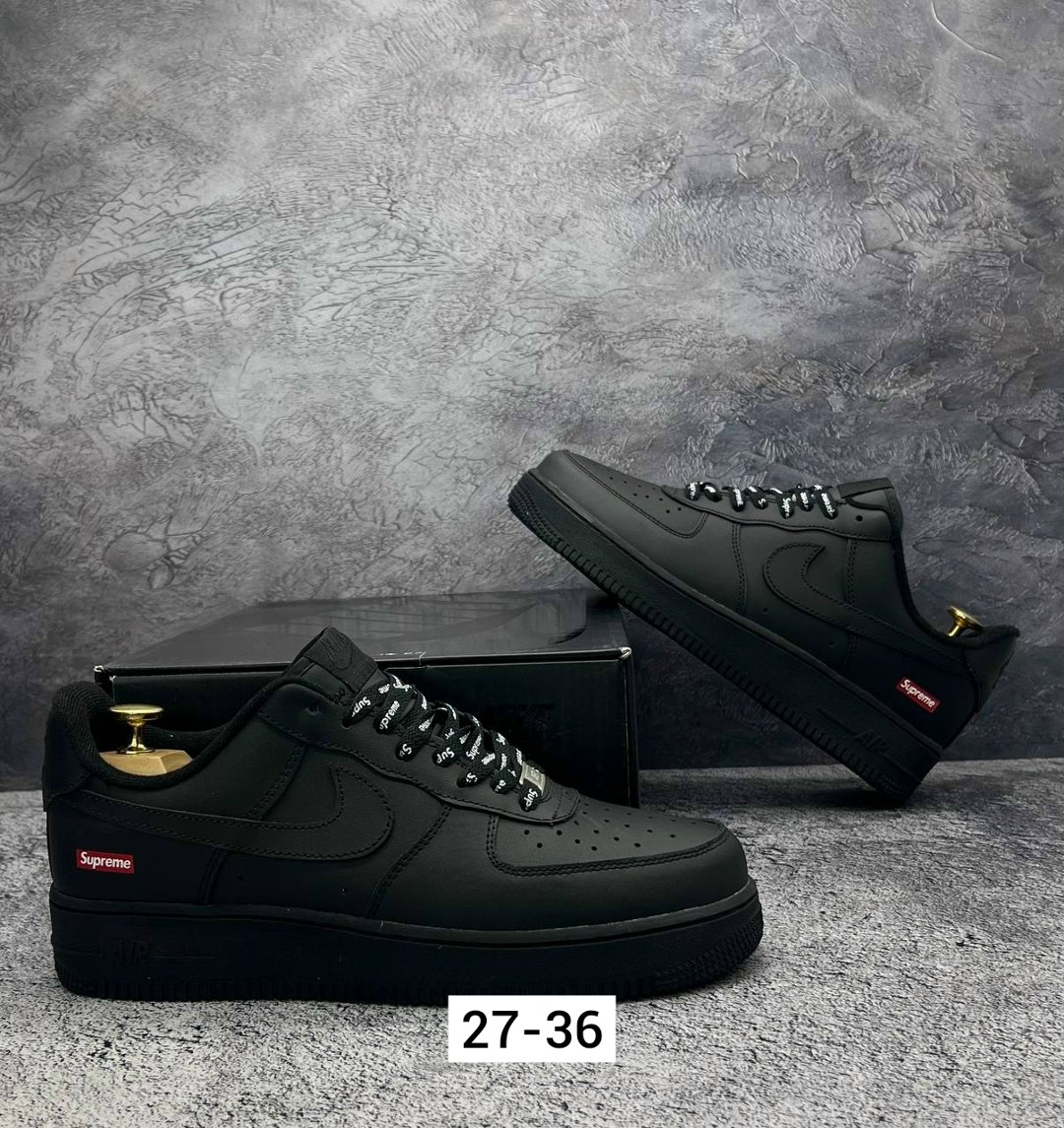 nike air force 1 low & supreme black,кроссовки nike air force 1 supreme,кросcовки nike air force 1,nike air force 1 low black,nike air force 1 supreme