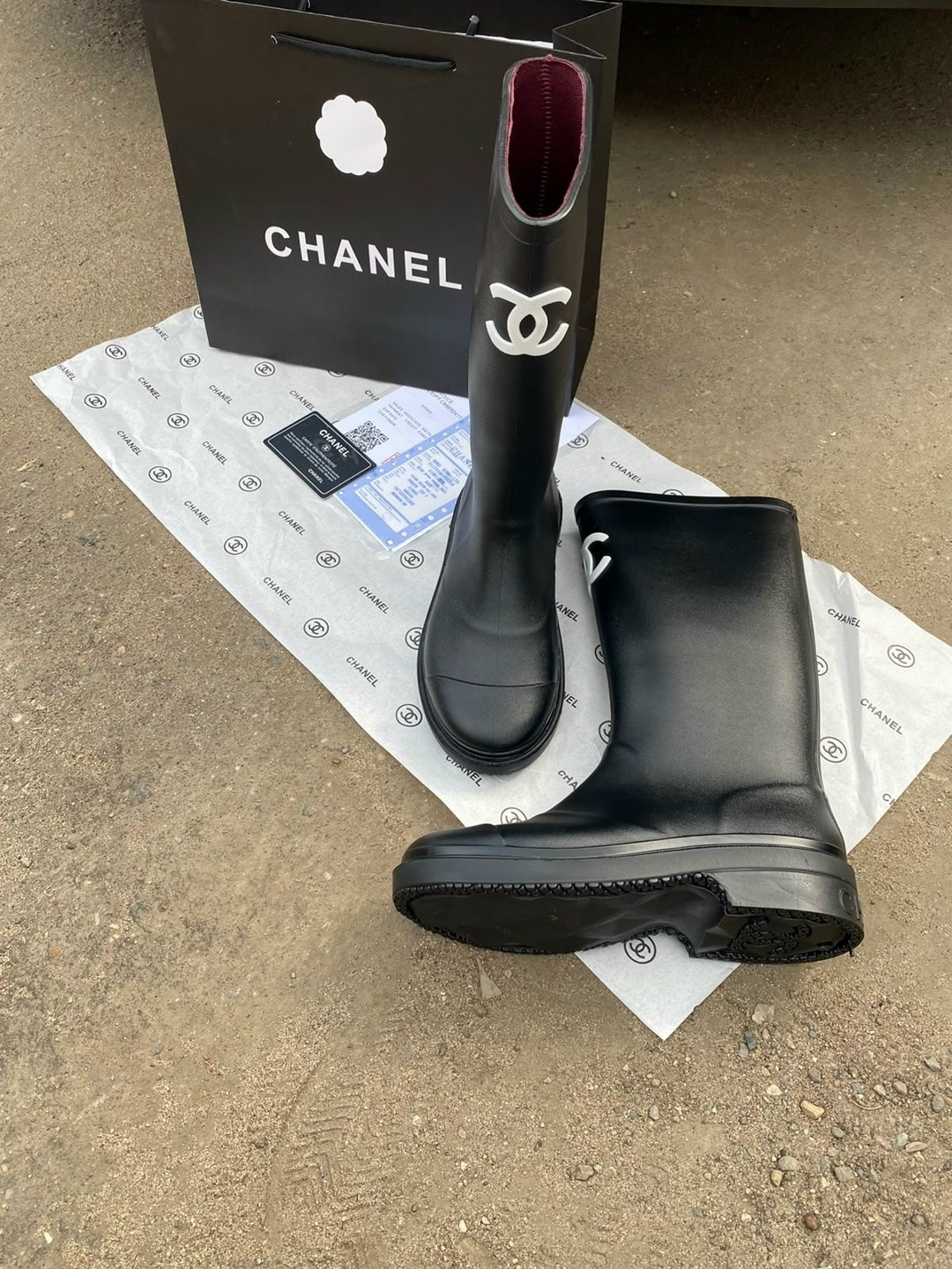 резиновые сапоги chanel,сапоги chanel,резиновые сапоги,резиновые сапоги шанель,женские резиновые сапоги