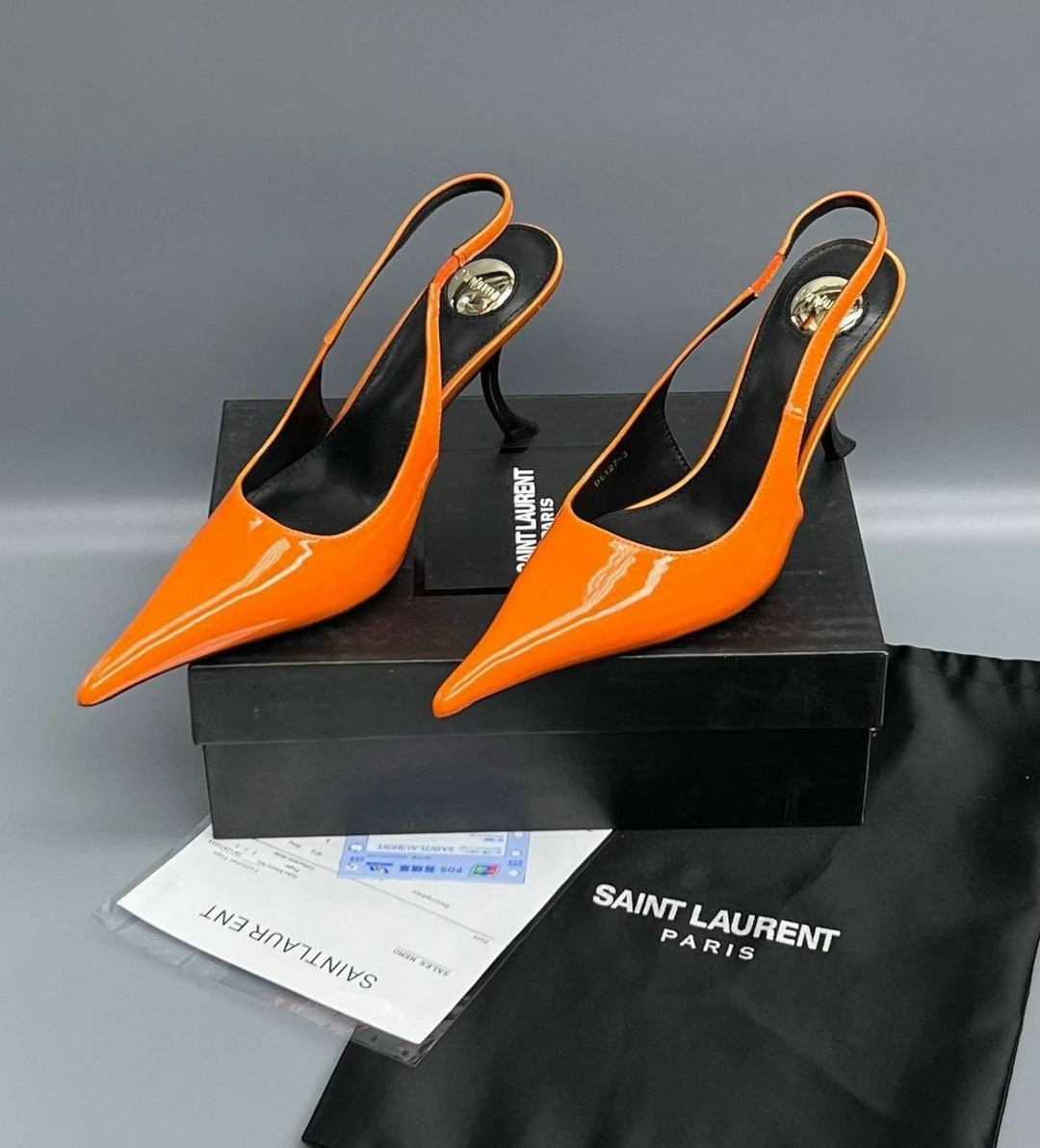 saint laurent туфли,,туфли yves saint laurent,босоножки saint laurent,босоножки сен лоран с каблуком логотипом