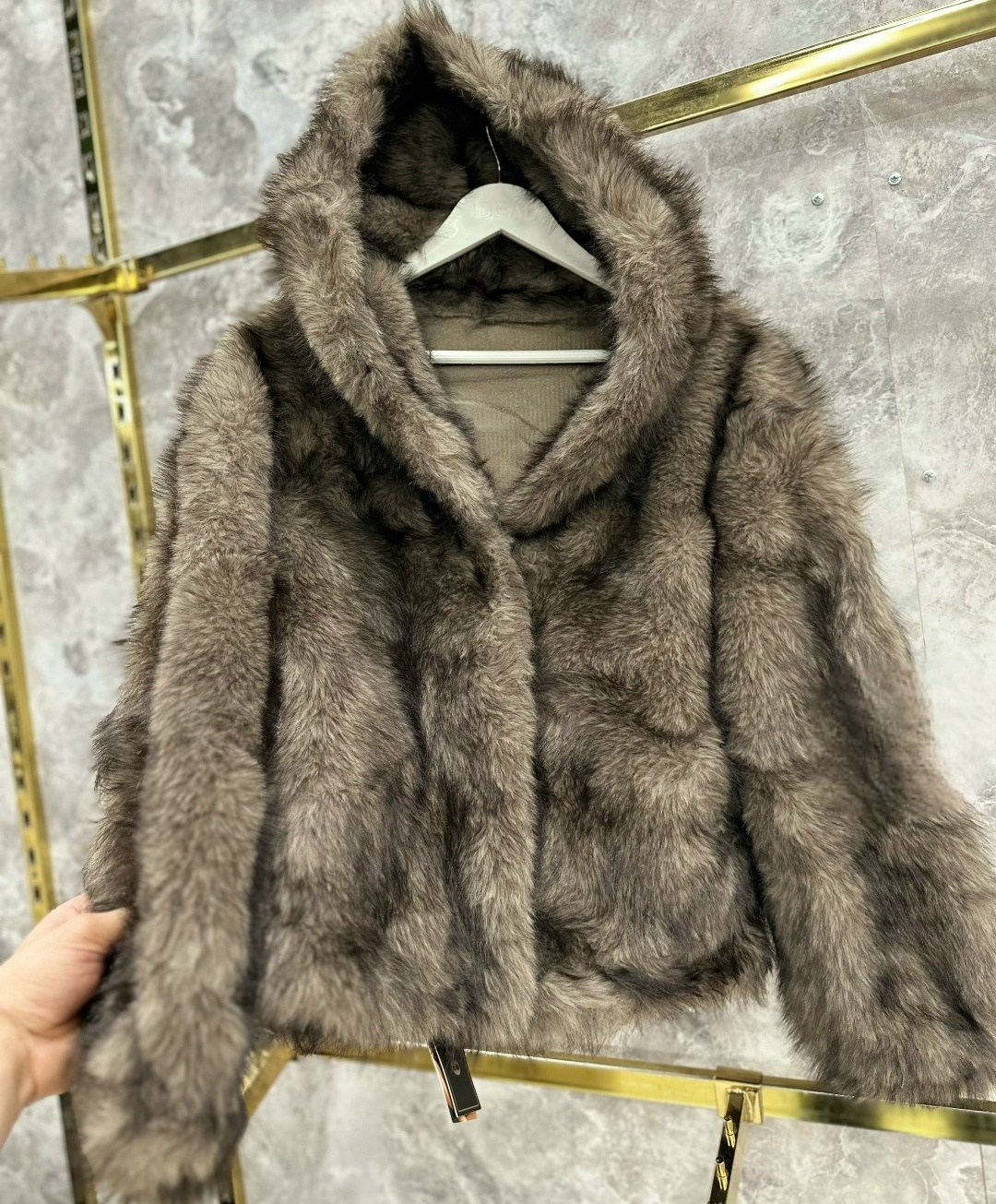 шуба из искусственного меха с капюшоном,пальто из натурального меха,модная куртка,женское меховое пальто из натурального меха,теплое пальто