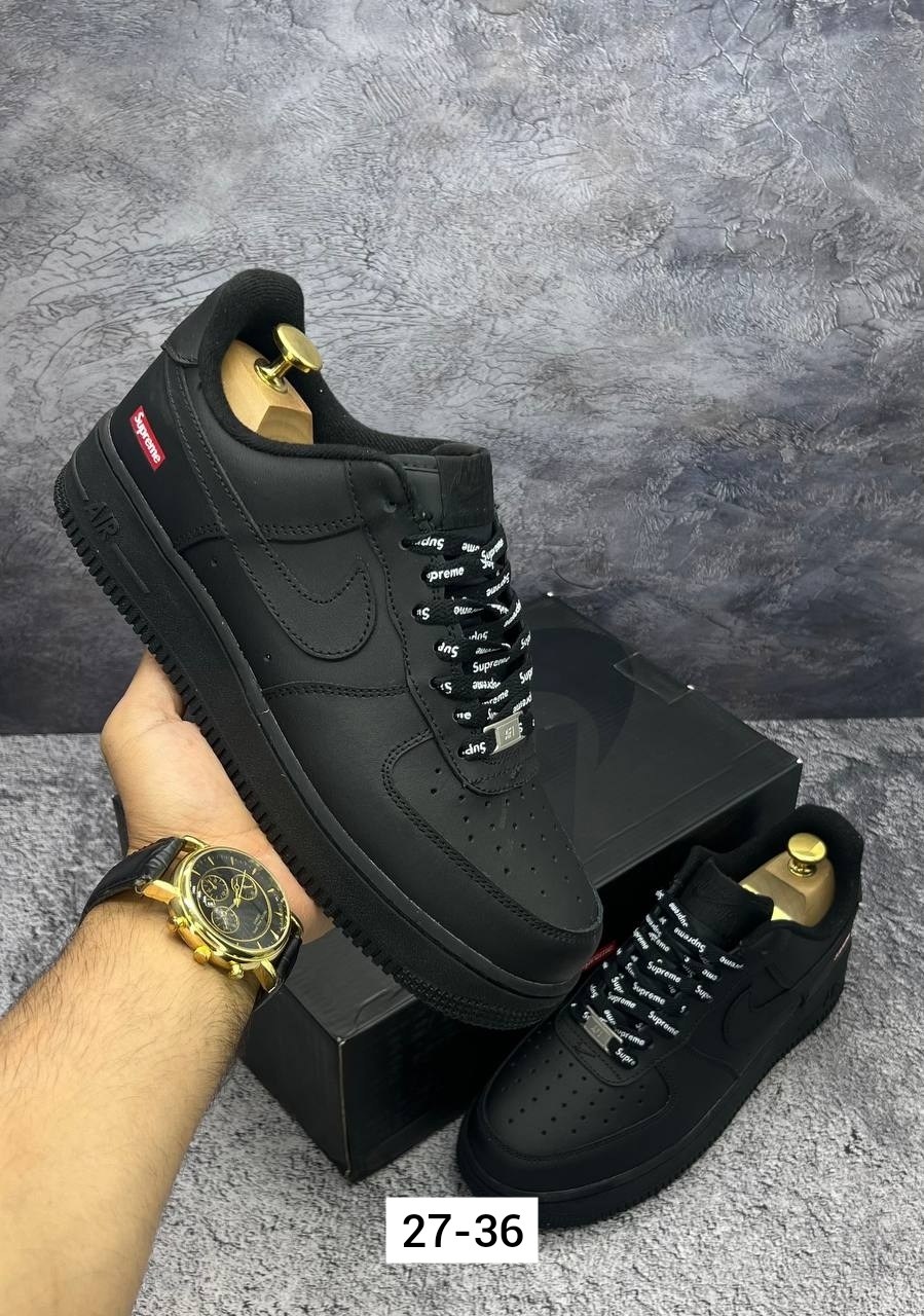 nike air force 1 low & supreme black,кроссовки nike air force 1 supreme,кросcовки nike air force 1,nike air force 1 low black,nike air force 1 supreme