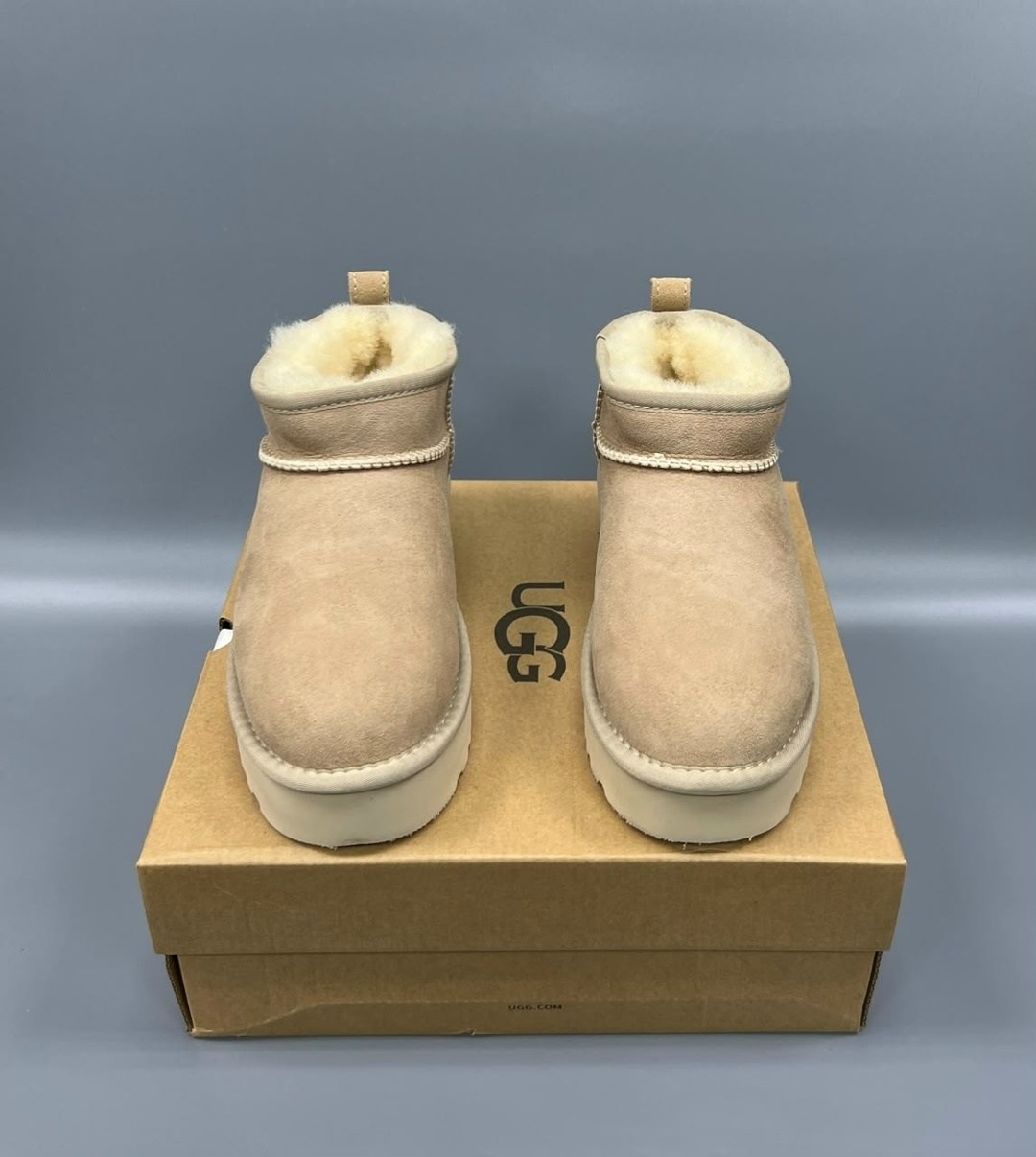 угги женские ugg,,угги женские,ugg угги зимние короткие на платформе,угги женские ugg 07 коричневые 39 ru