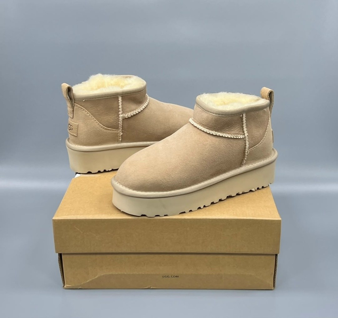 угги женские ugg,,угги женские,ugg угги зимние короткие на платформе,угги женские ugg 07 коричневые 39 ru