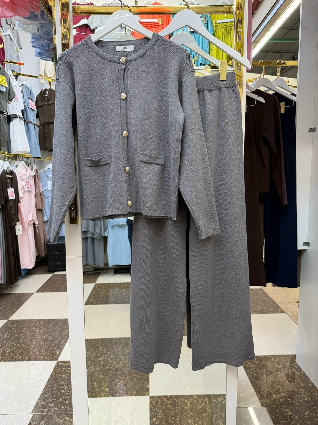 трикотажные костюмы,костюм двойка вязаный теплый кардиган с брюками top wear цвет молочный белый,костюм женский вязаный,костюм женский ,стильные костюмы
