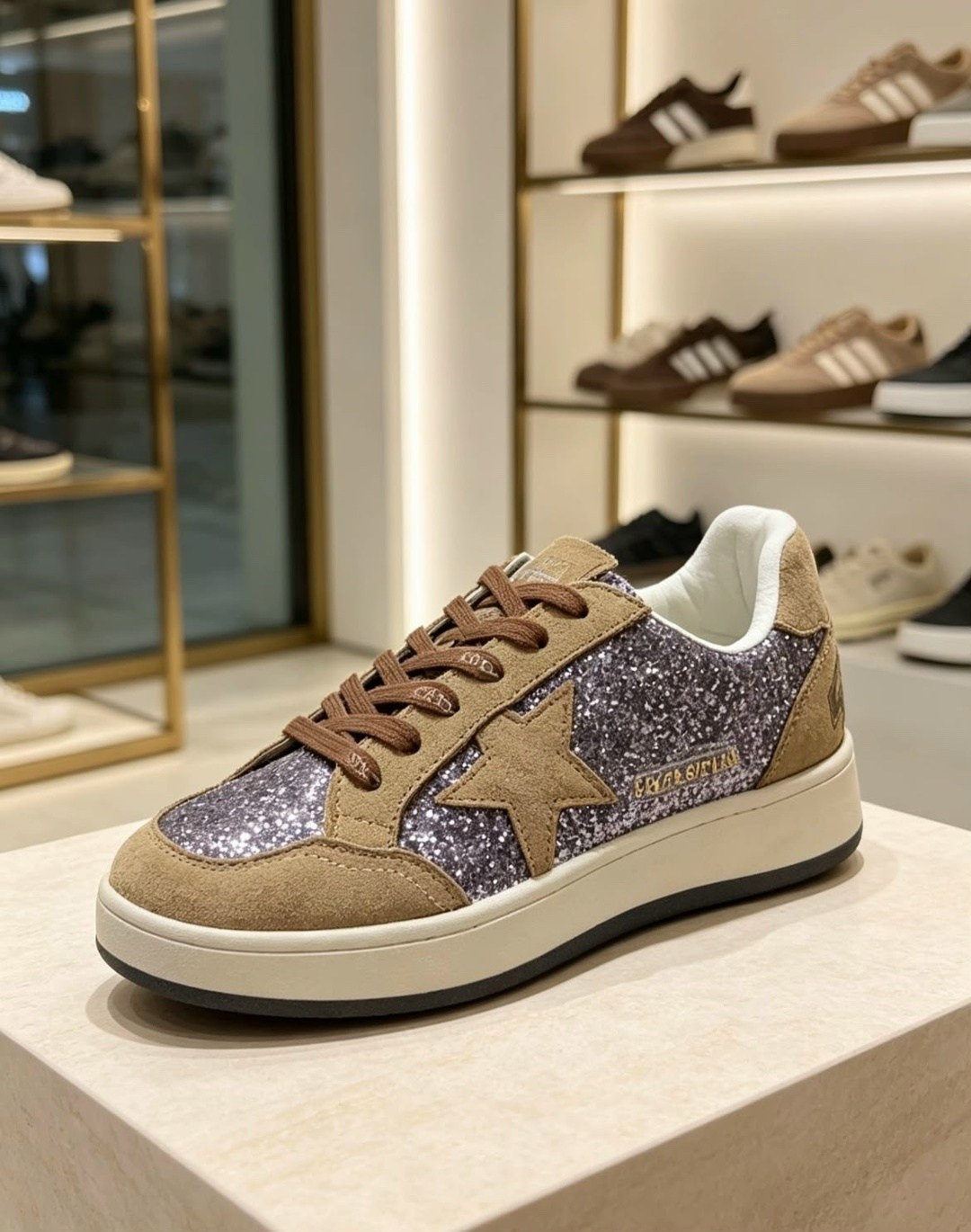 кеды golden goose,кроссовки golden goose,,кроссовки golden goose с пайетками на платформе,голден гус кеды черные