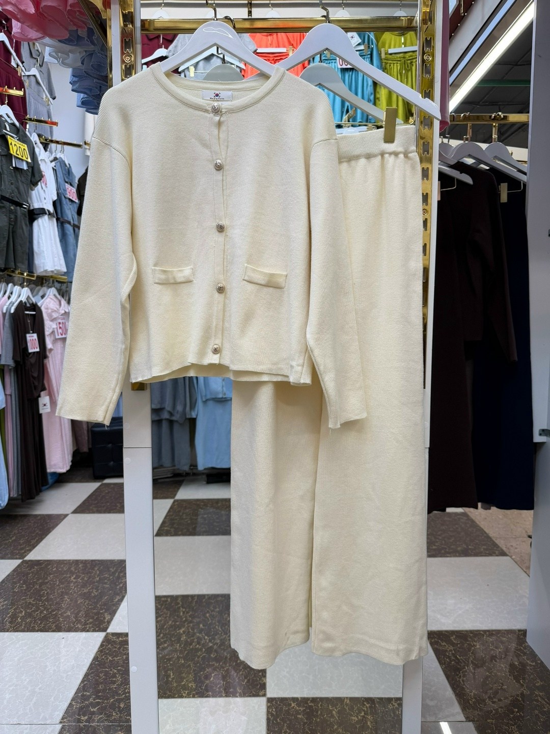 трикотажные костюмы,костюм двойка вязаный теплый кардиган с брюками top wear цвет молочный белый,костюм женский вязаный,костюм женский ,стильные костюмы
