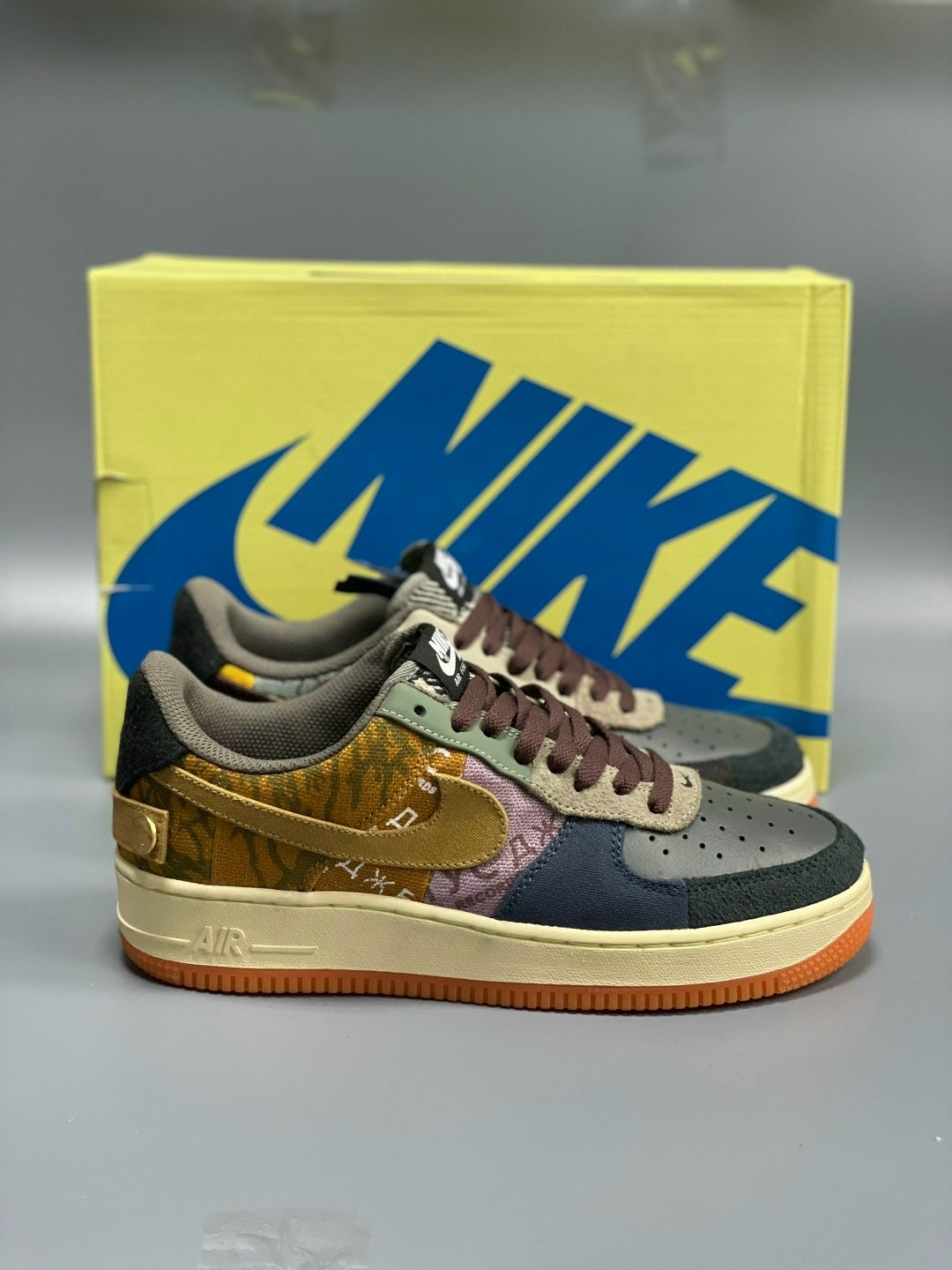nike air force 1 low travis scott cactus jack,nike air force 1 travis scott,nike air force 1 low cactus jack x travis scott,кросcовки nike air force 1,travis scott x nike air force 1 low
