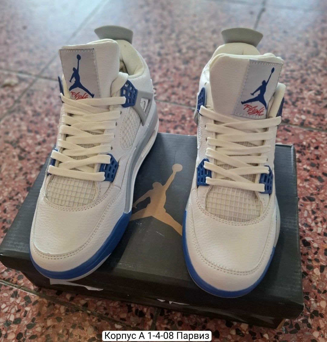 кроссовки,nike air jordan 4 military blue,спортивная ,кроссовки nike air jordan 4,кроссовки мужские женские