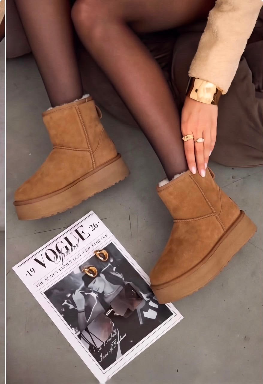 женские угги,женские угги ugg,women's shoes ugg classic mini platform sheepskin ankle boots,угги тренд,угги