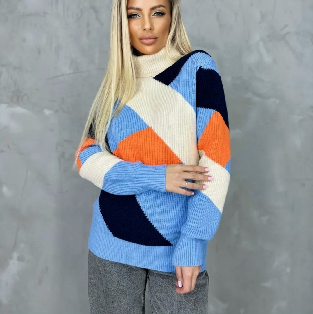 свитер-водолазка вязаный с горлом лапша tommy nd,свитер женский,кофта женская свитер,свитер,свитер-водолазка вязаный с горлом лапша tommy nd 274601655