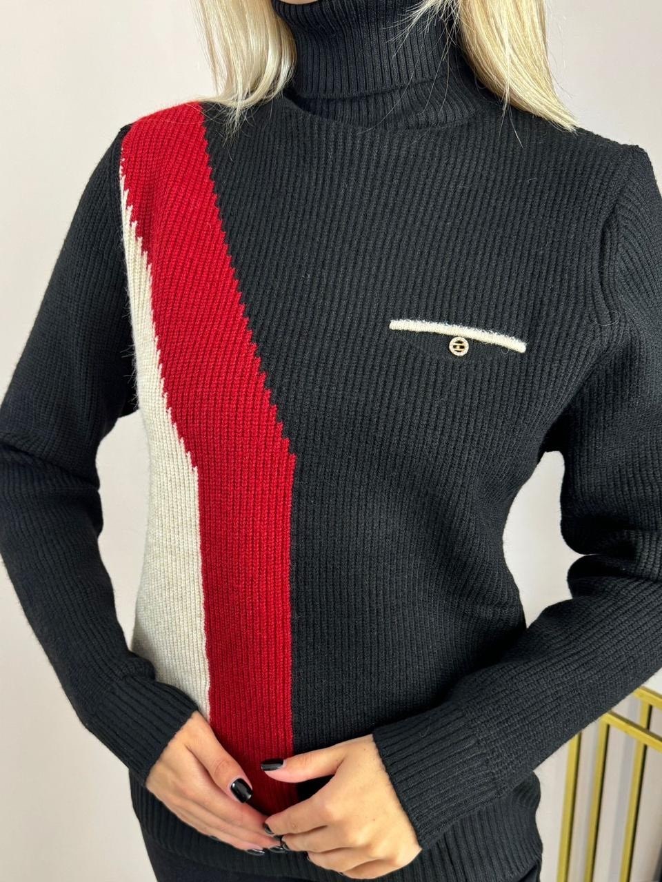 свитер-водолазка вязаный с горлом лапша tommy nd,свитер женский,кофта женская свитер,свитер,свитер-водолазка вязаный с горлом лапша tommy nd 274601655