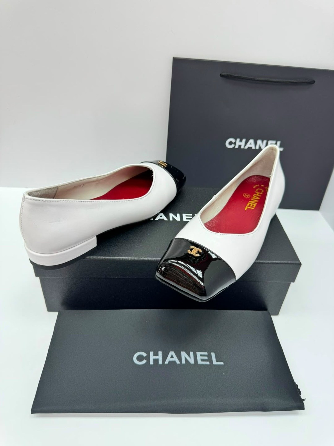 туфли chanel,балетки chanel,туфли шанель,женская  chanel,