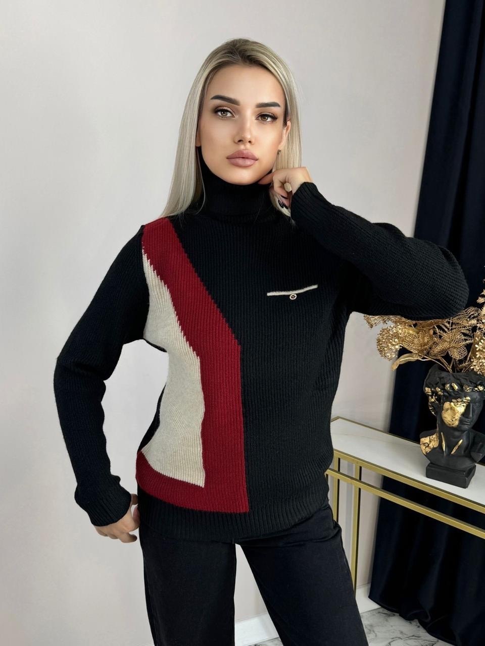 свитер-водолазка вязаный с горлом лапша tommy nd,свитер женский,кофта женская свитер,свитер,свитер-водолазка вязаный с горлом лапша tommy nd 274601655