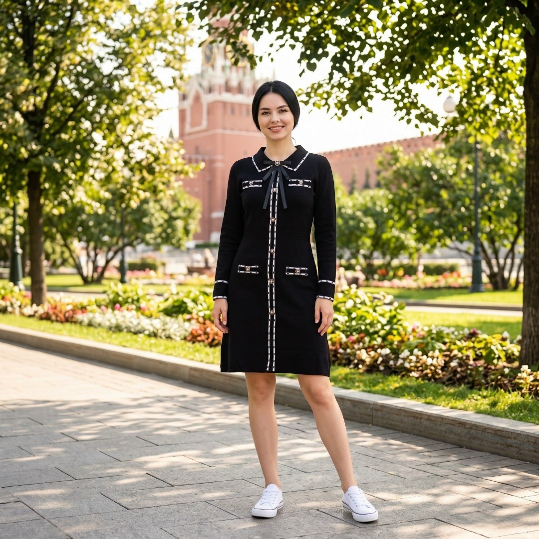 женский платье,платье черное,трикотажное платье,платье,вязаное платье