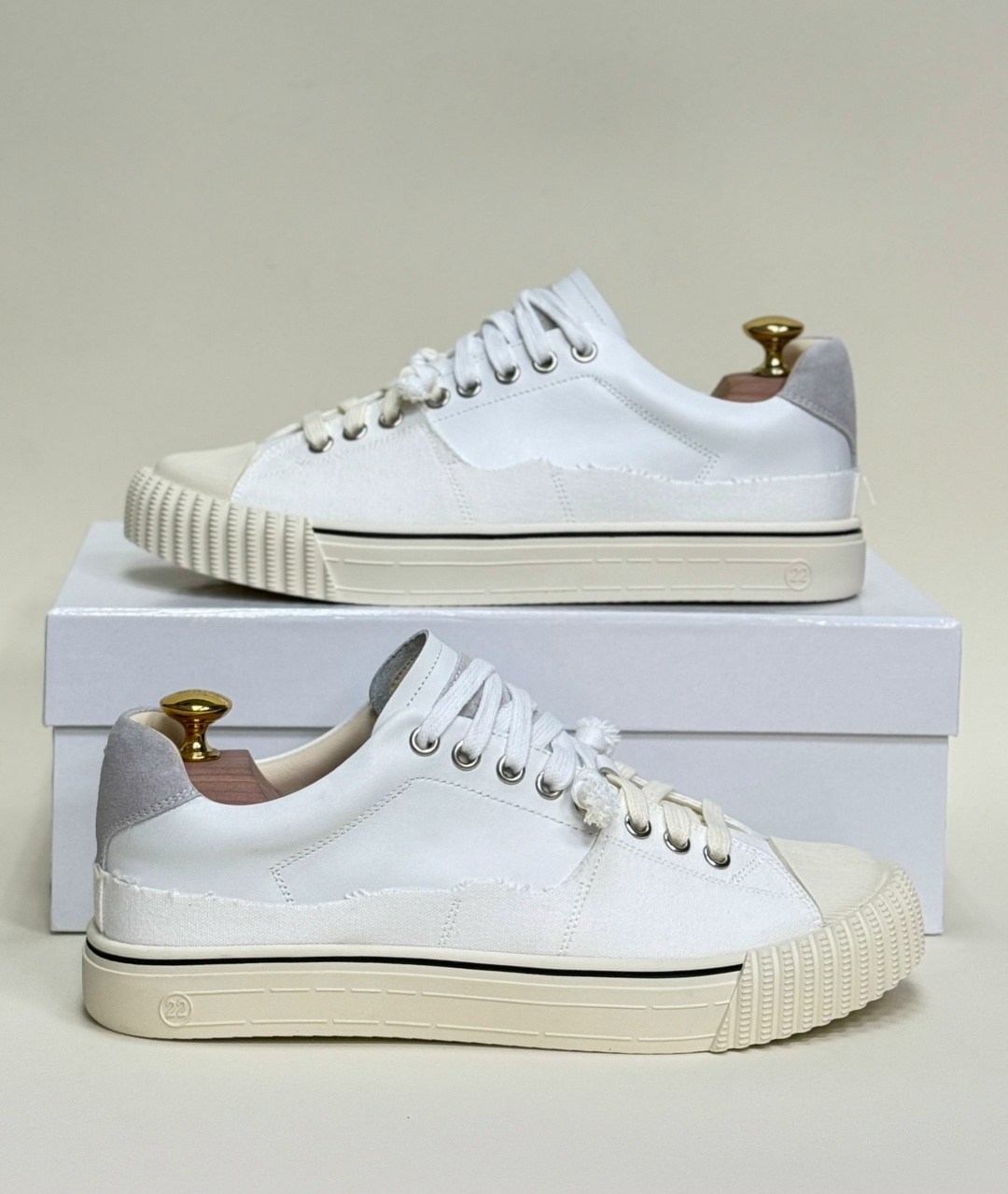 ,кеды maison margiela evolution,кроссовки низкие maison margiela new evolution белый,кеды брендовые,кеды мужские белые