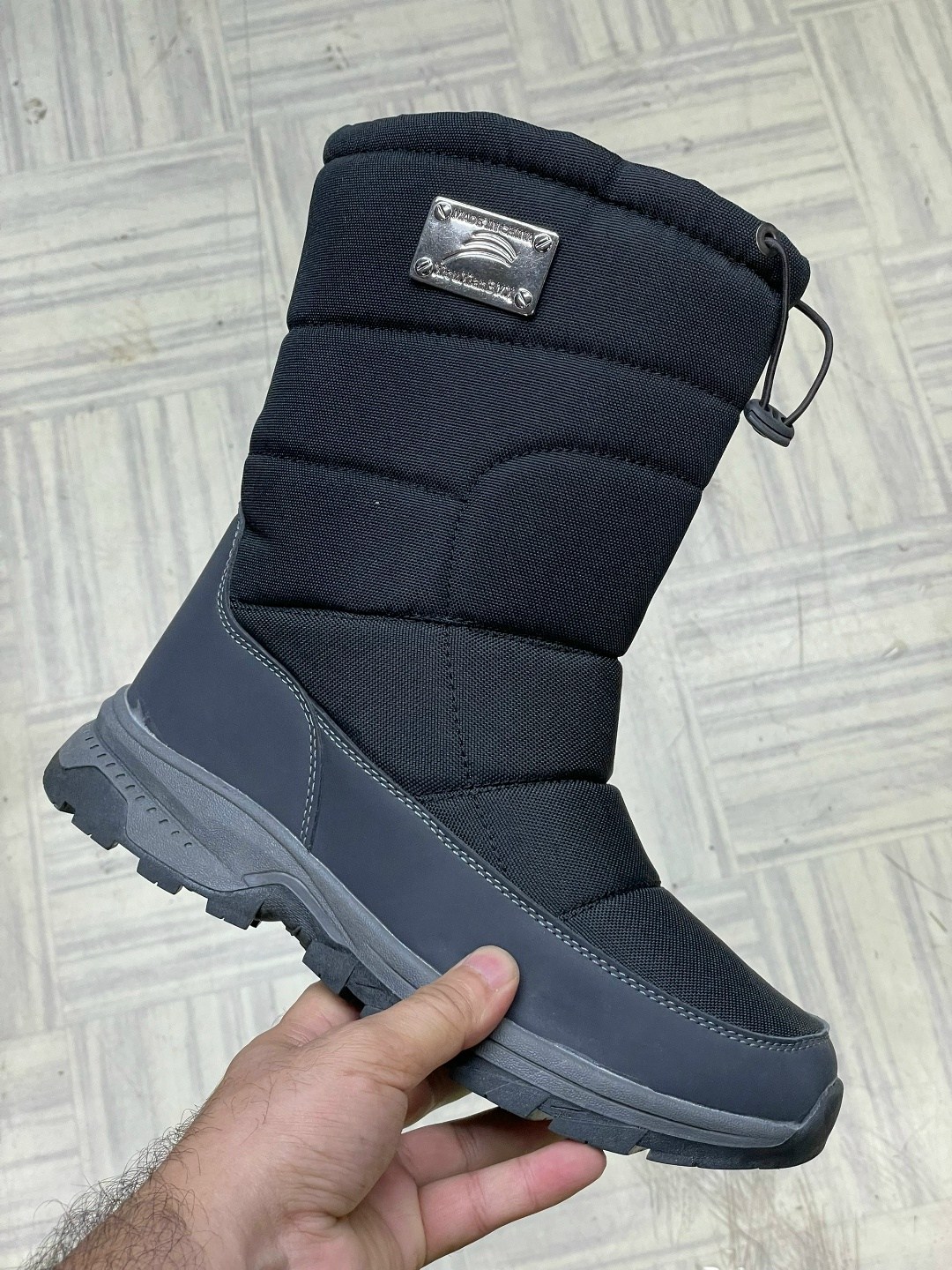 мужские дутики 2341-14 серые,мужские дутики,,дутики,дутики adidas
