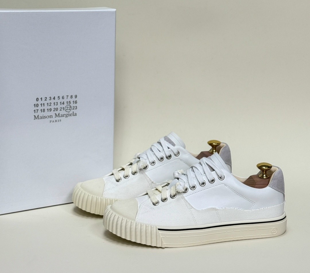 ,кеды maison margiela evolution,кроссовки низкие maison margiela new evolution белый,кеды брендовые,кеды мужские белые