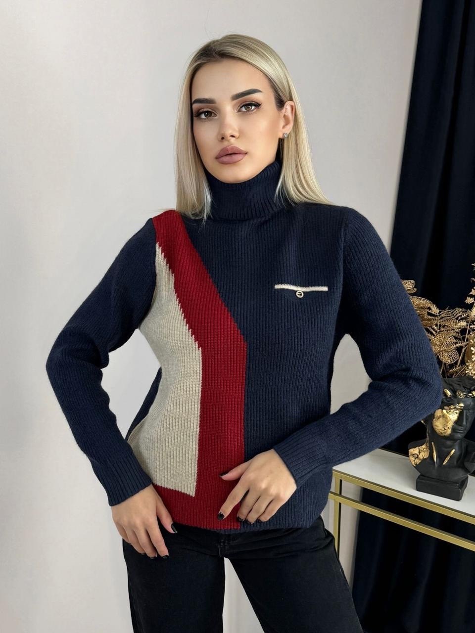 свитер-водолазка вязаный с горлом лапша tommy nd,свитер женский,кофта женская свитер,свитер,свитер-водолазка вязаный с горлом лапша tommy nd 274601655