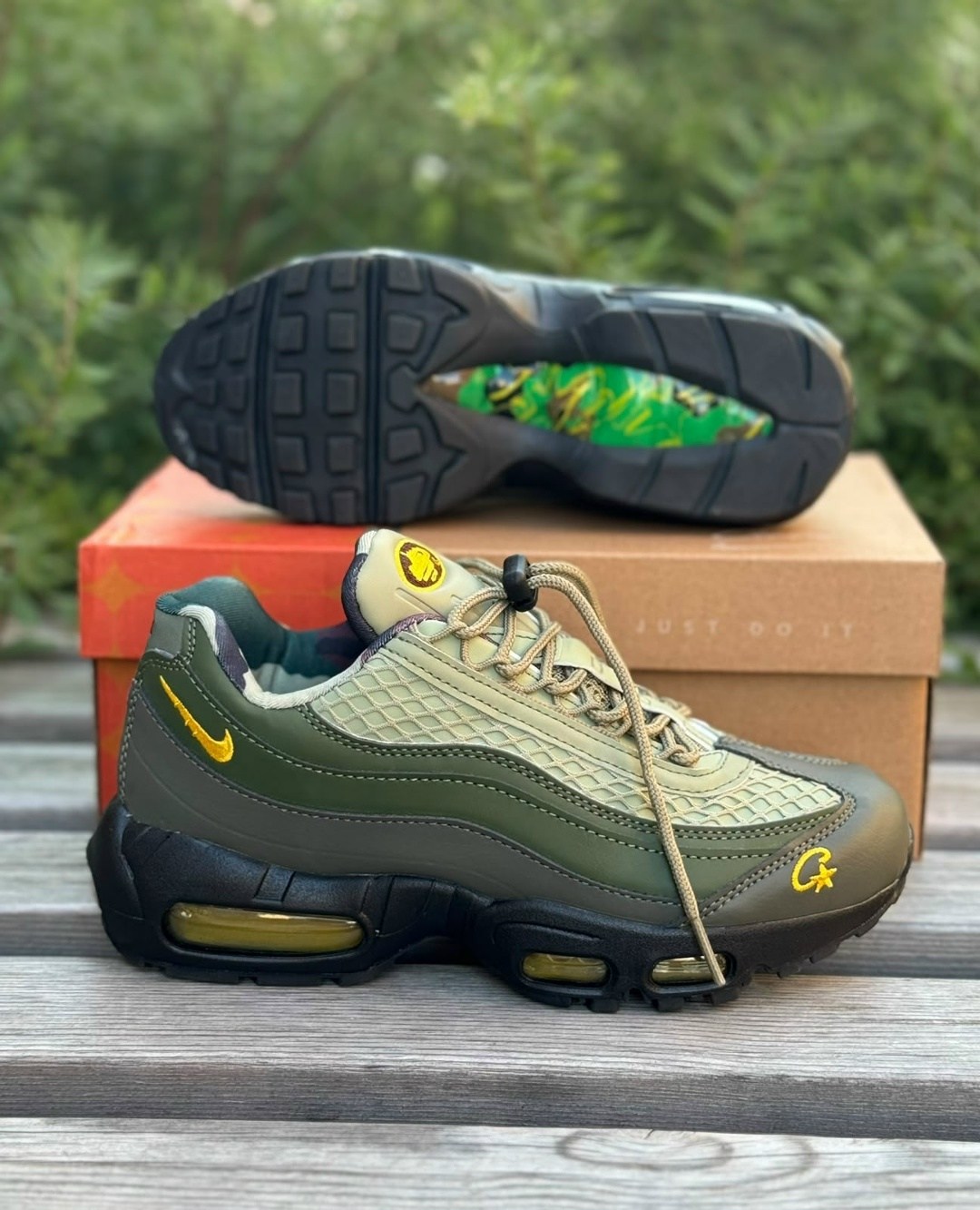 кроссовки nike air max 95,nike air max 95,кроссовки nike air max 95 sp corteiz gutta green,nike air max 95 corteiz,кроссовки