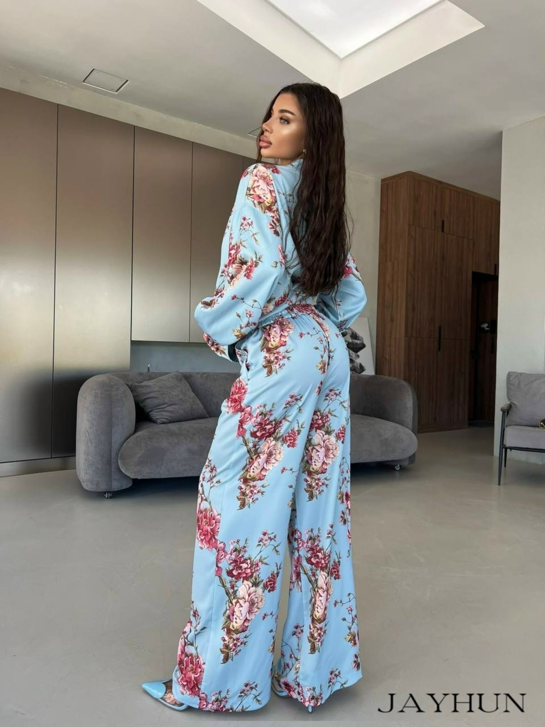 шелковый костюм в пижамном стиле trend.collection 232120803,шелковый костюм в пижамном стиле trend.collection,костюм в пижамном стиле,шелковый костюм в пижамном стиле,шелковый домашний костюм в пижамн