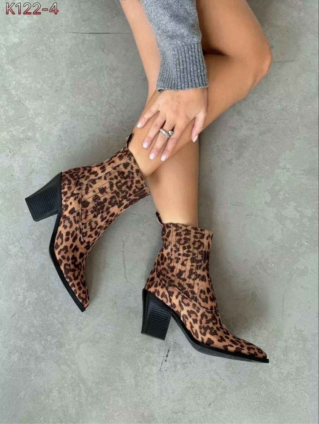 эконика леопардовые ботинки,,ботинки казаки демисезонные леопардовые magic heels,ботильоны с леопардовым каблуком,леопардовые полусапожки кари