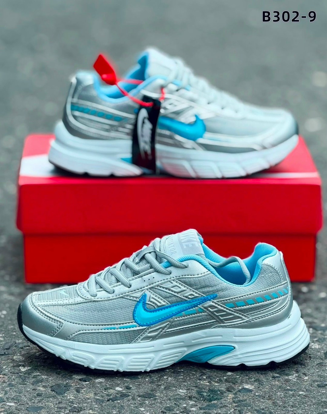 кроссовки nike initiator,женские кроссовки nike initiator серебристого цвета,nike initiator,кроссовки,nike initiator blue silver