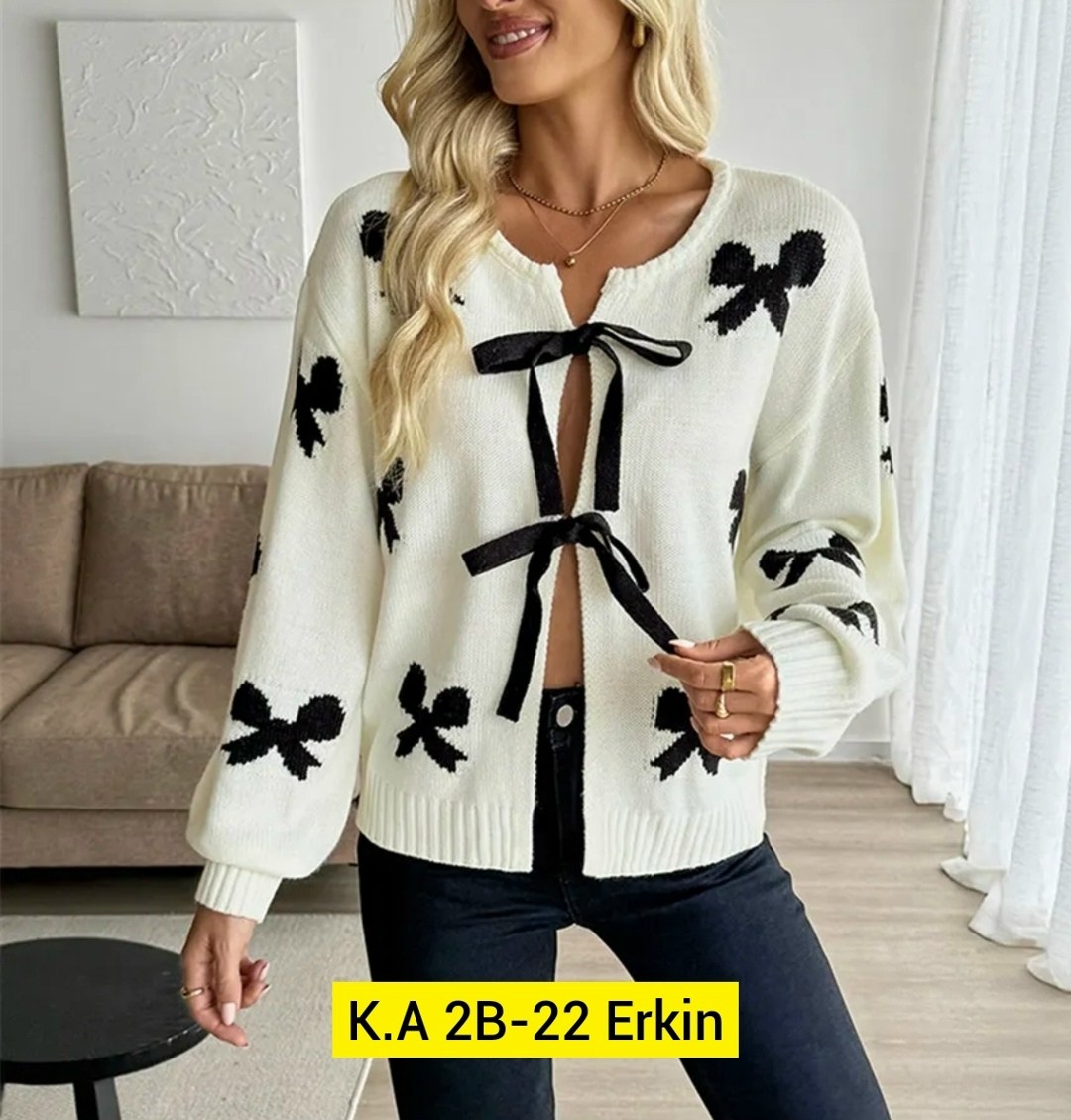 вязаная кофта,женский свитер,модные свитера,женский свитер с бантом,вязаные кардиганы