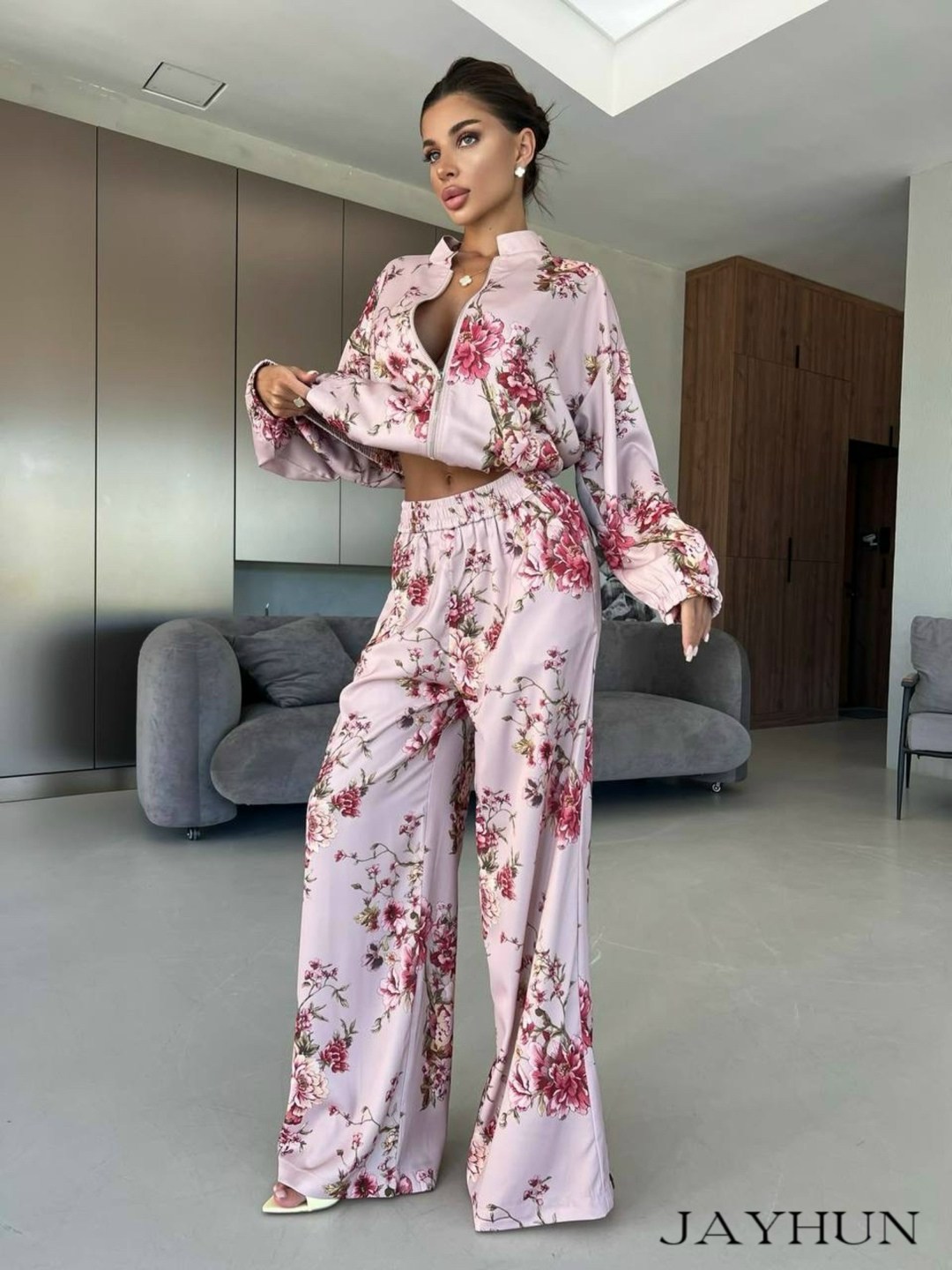 шелковый костюм в пижамном стиле trend.collection 232120803,шелковый костюм в пижамном стиле trend.collection,костюм в пижамном стиле,шелковый костюм в пижамном стиле,шелковый домашний костюм в пижамн