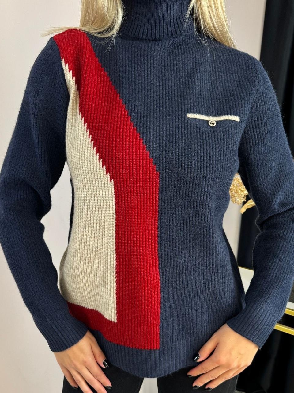 свитер-водолазка вязаный с горлом лапша tommy nd,свитер женский,кофта женская свитер,свитер,свитер-водолазка вязаный с горлом лапша tommy nd 274601655