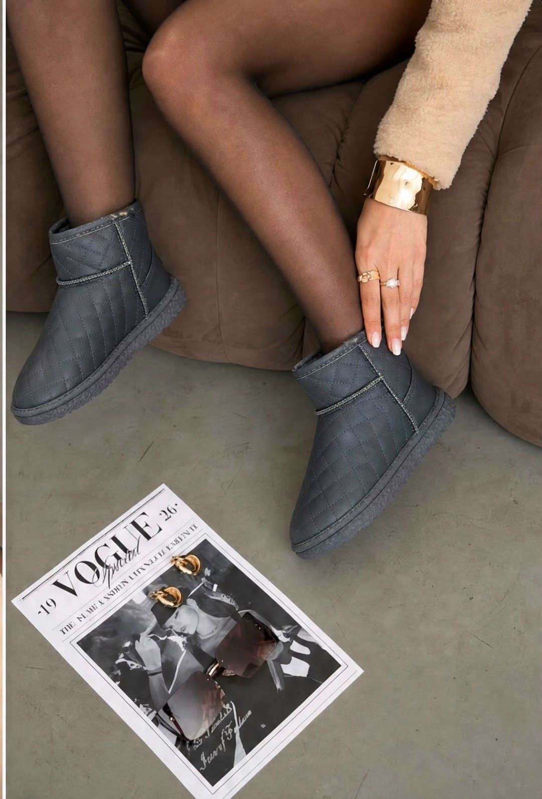 угги женские,,зимняя  женская,угги tendance,угги женские черные