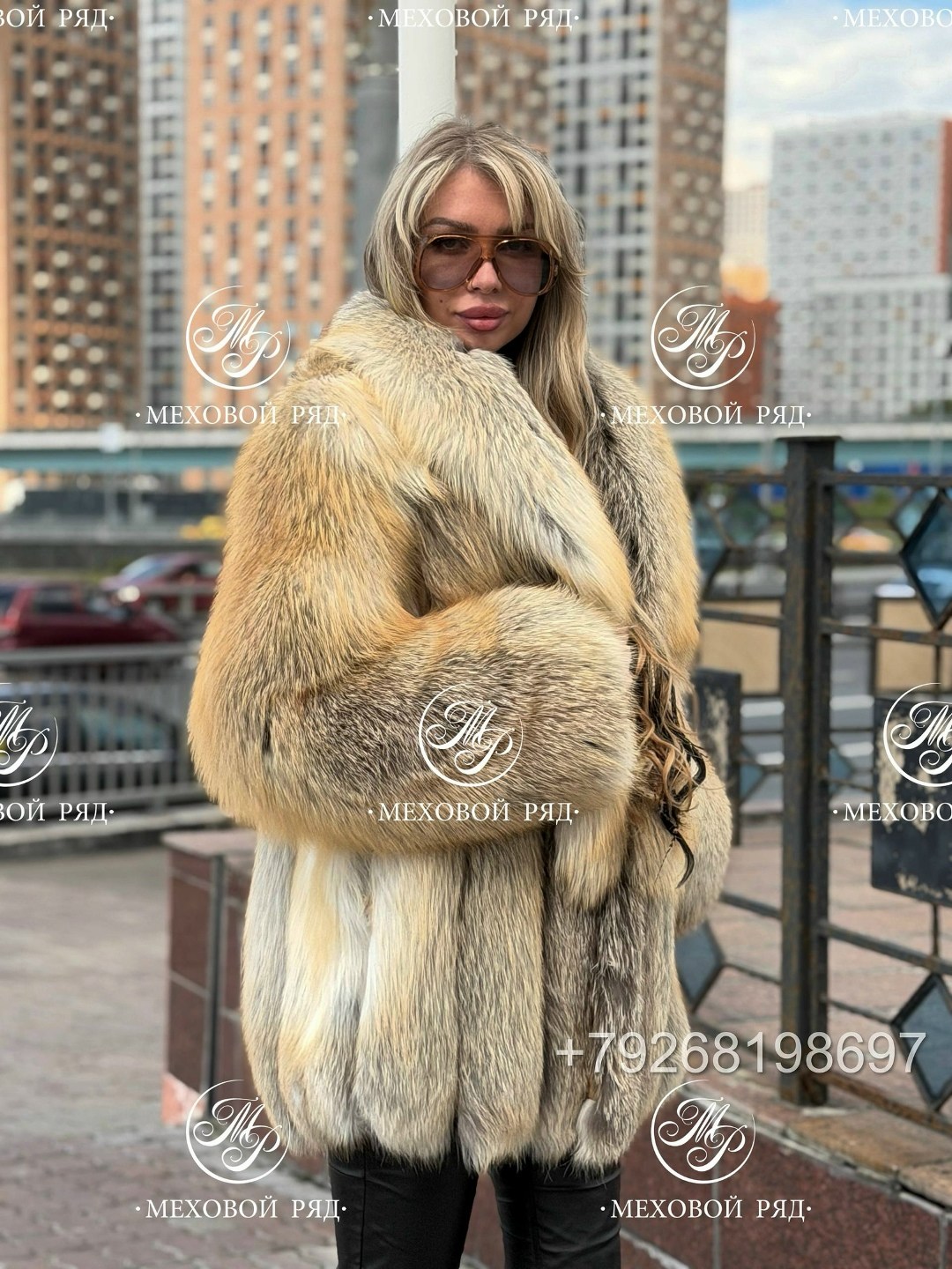 полушубок из аукционного меха лисы fawn light,полушубок из лисы,шуба из лисы,шубка из меха финской лисицы,шуба лиса