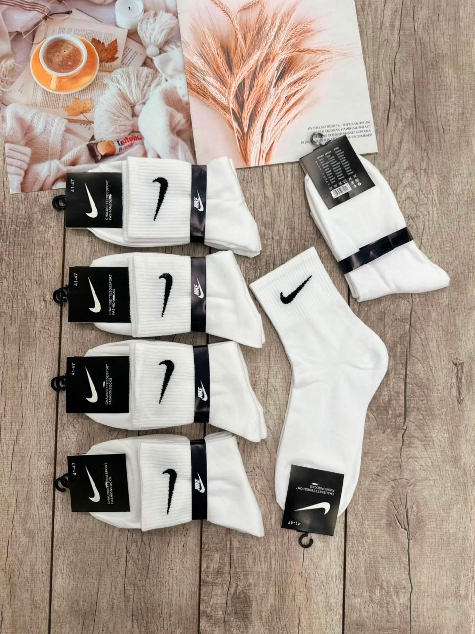 мужские носки,носки мужские 10 пар nike,носки найки белые,носки спорт,носки спортивные мужские