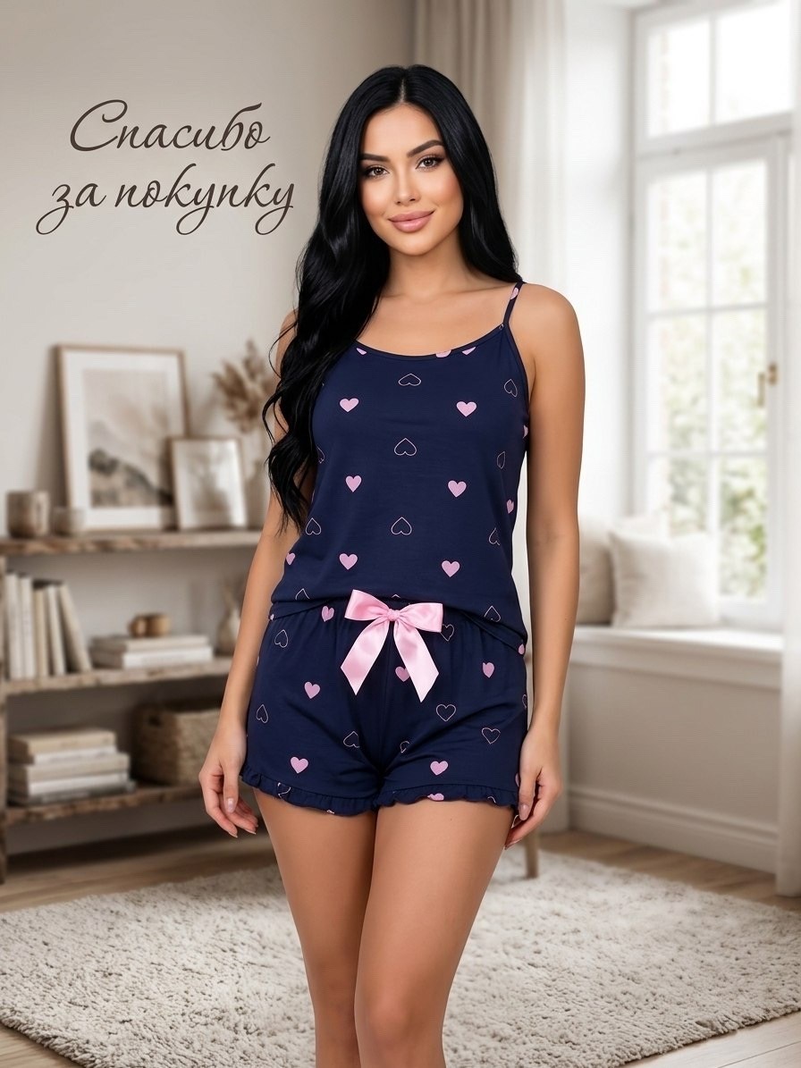 пижама женская,пижама женская с шортами,пижама,пижама с шортами,пижама женская майка и шорты