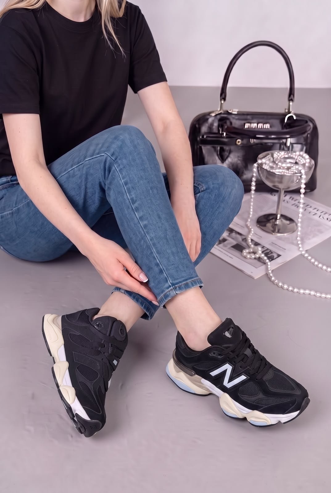 кроссовки new balance 9060,кроссовки new balance,new balance 9060,кроссовки,кроссовки черные new balance
