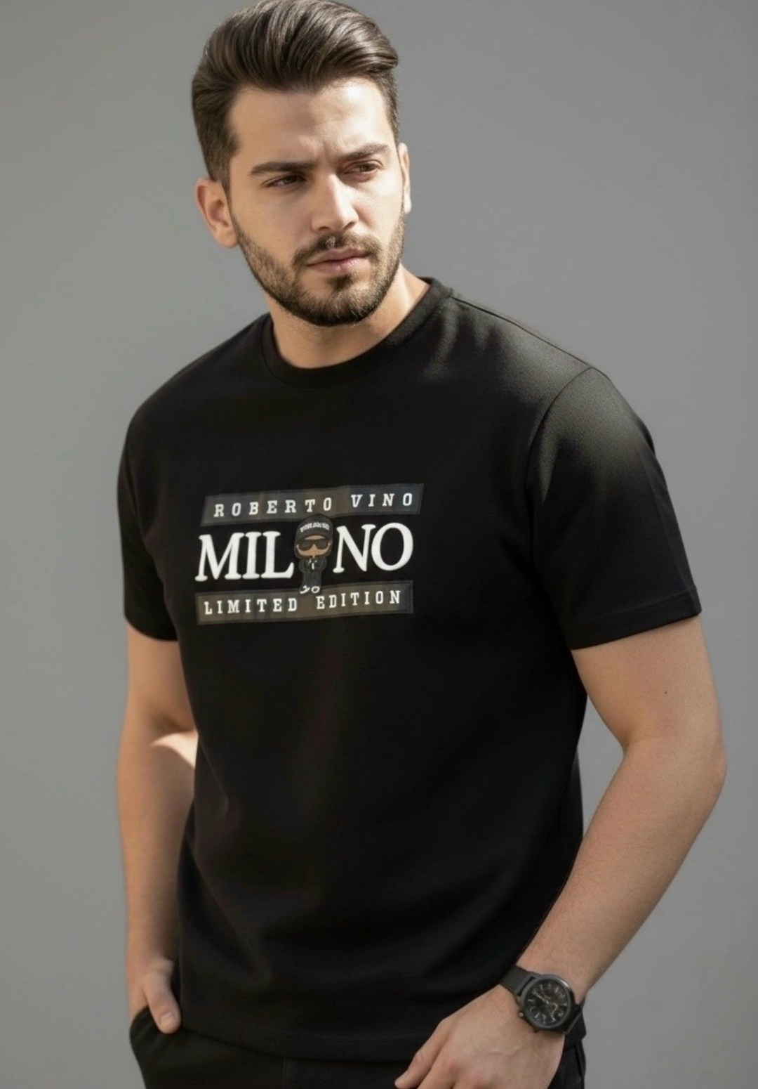 мужской футболка,футболка,футболка стильная,футболка emporio armani синий,футболка с принтом
