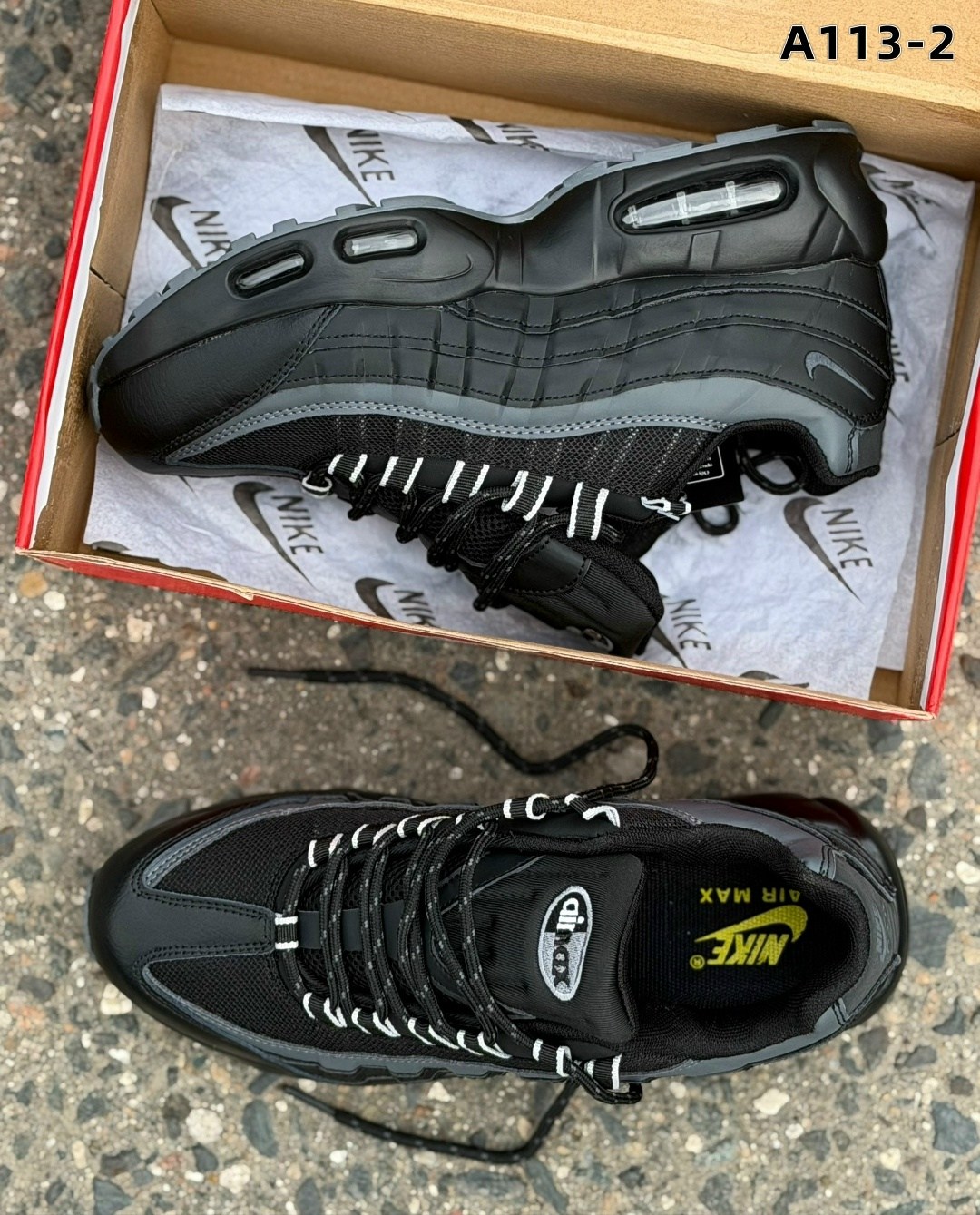 кроссовки nike air max 95,nike air max 95 черные,nike air max 95,кроссовки,кроссовки мужские nike air max