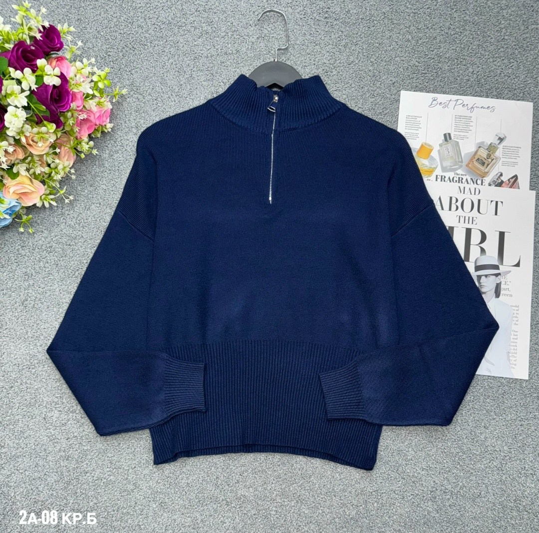 свитер оверсайз с горлом на молнии kk fashion,свитер оверсайз с горлом на молнии теплый вязаный,джемпер женский,свитер женский,свитер с замком